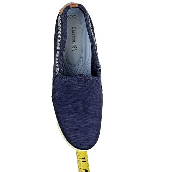 Bare Traps Yadier Navy Blue Slip On Comfort Sneakers Shoes Casual Textile 8 - Picture 11 of 13